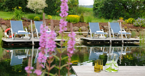 Wellnesshotel in Bayern mit Naturbadesee